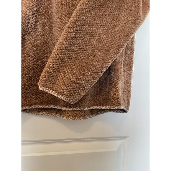 Simply Southern Soft Cozy Casual Leopard Trim Pullover Sweatshirt Size Medium - Picture 7 of 14